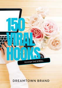 150 Viral Hooks for Social Media - Digital Download