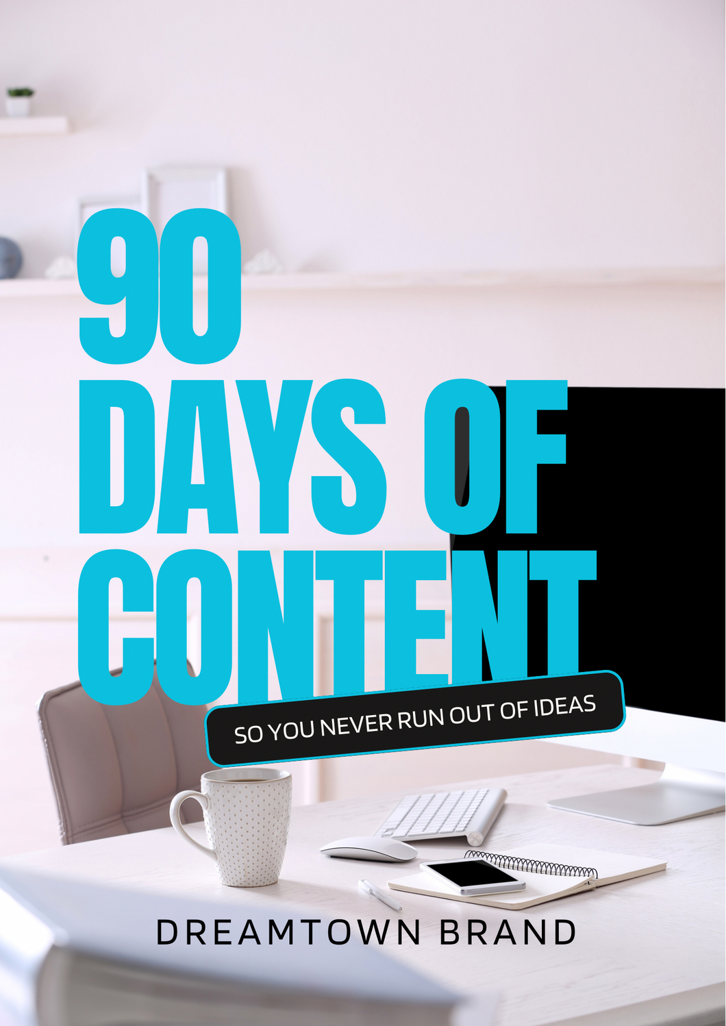 90 Days of Content Ideas - Digital Downlaod
