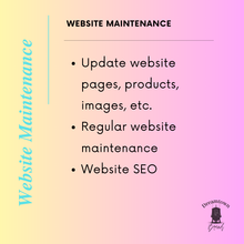 Load image into Gallery viewer, Website Services (Shopify, Square, GODADDY, etc)
