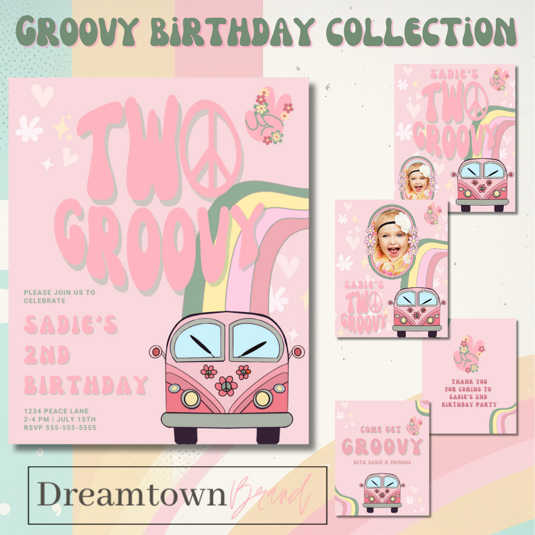 GROOVY Girl Birthday Collection